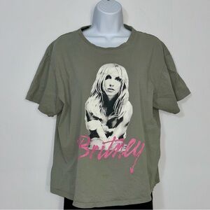 Britney Spears Crop Tee